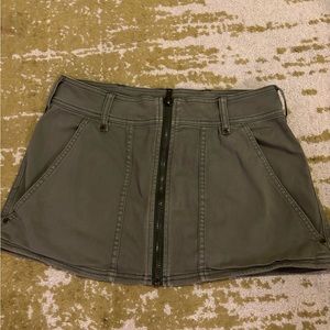 Free people mini skirt. Size 4